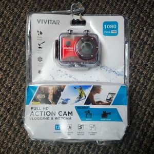 Vivitar 12.1MP Full HD Waterproof Action Camcorder 1080 Full HD
